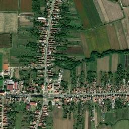 Feričanci map(satellite map)