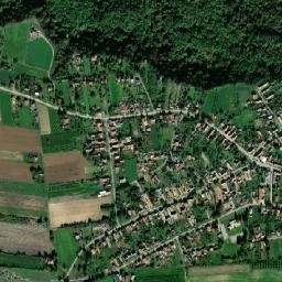 Erdut map(satellite map)