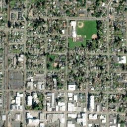 Hillsboro map(satellite map)