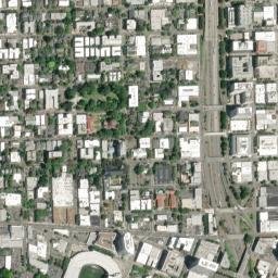 1948 Northwest Flanders Street, Portland, OR High Resolution Satellite Map