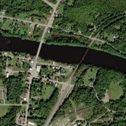 Main Street, Mattawamkeag, ME 04459, USA High Resolution Satellite Map