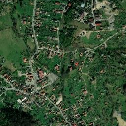 Comuna Bran map(satellite map)