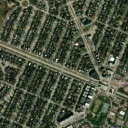 Mont-Royal map(satellite map)