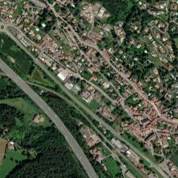 La Fouillouse map(satellite map)