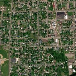 Rice Lake map(satellite map)