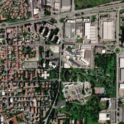 Segrate map(satellite map)