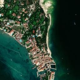 Sirmione map(satellite map)