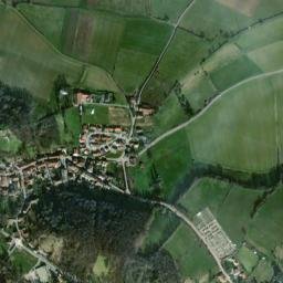 Châtonnay map(satellite map)