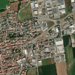Antegnate map(satellite map)