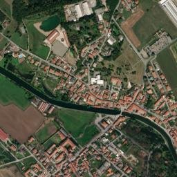 Bernate Ticino map(satellite map)