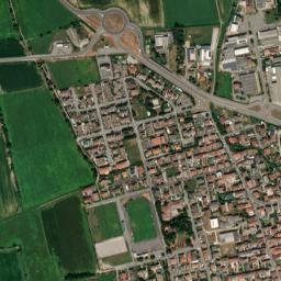 Mozzanica map(satellite map)