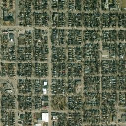 816 North Lincoln Street Aberdeen SD High Resolution Satellite Map