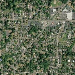 Garden Home-Whitford map(satellite map)