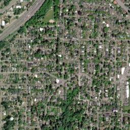 1201-1399 Southwest Falcon Street, Portland High Resolution Satellite Map