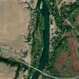 Pryor Cutoff Saint Xavier MT 59075 High Resolution Satellite Map