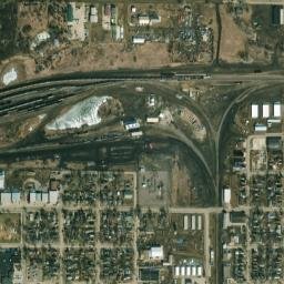 222 2nd Avenue Southwest, Aberdeen, SD High Resolution Satellite Map