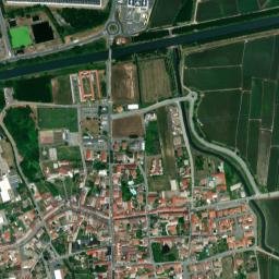 Biandrate map(satellite map)