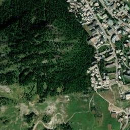 Val-d’Isère map(satellite map)