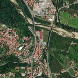 Salussola map(satellite map)