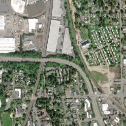 Milwaukie map(satellite map)