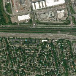 Dorval map(satellite map)