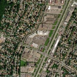 Brossard map(satellite map)