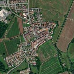 Comazzo map(satellite map)