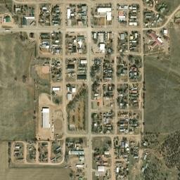 Broadus map(satellite map)