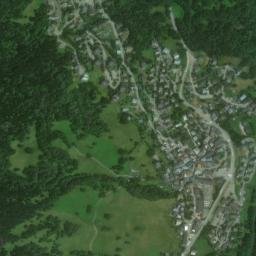 Les Allues map(satellite map)