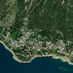 Ceresole Reale map(satellite map)