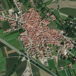 Albiano d'Ivrea map(satellite map)