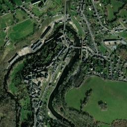Uzerche map(satellite map)