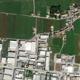 Strà-Montanara-Pieve map(satellite map)