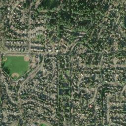 Satellite view of Oswego Lake Country Club