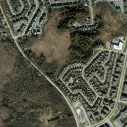 Satellite view of Club de Golf Champlain