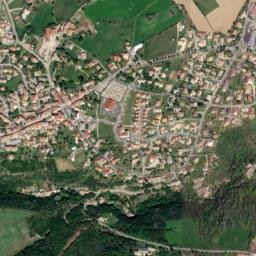 Pélussin map(satellite map)