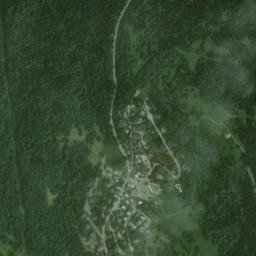 Méribel map(satellite map)