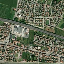 Caldiero map(satellite map)