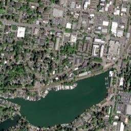 Lake Oswego map(satellite map)