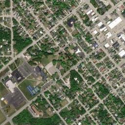Rogers City map(satellite map)