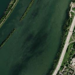 La Prairie map(satellite map)