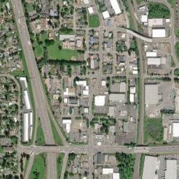 Clackamas map(satellite map)