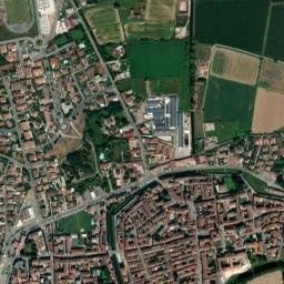 Soncino map(satellite map)