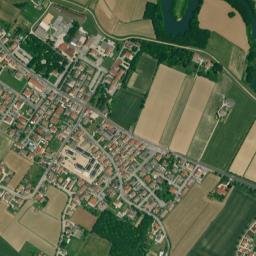 Saccolongo map(satellite map)