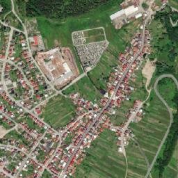 Delnice map(satellite map)