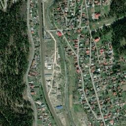 Buşteni map(satellite map)