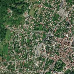Allevard map(satellite map)