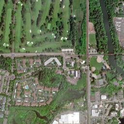 Tualatin map(satellite map)