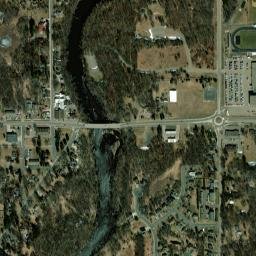 Saint Francis map(satellite map)