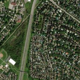 Candiac map(satellite map)